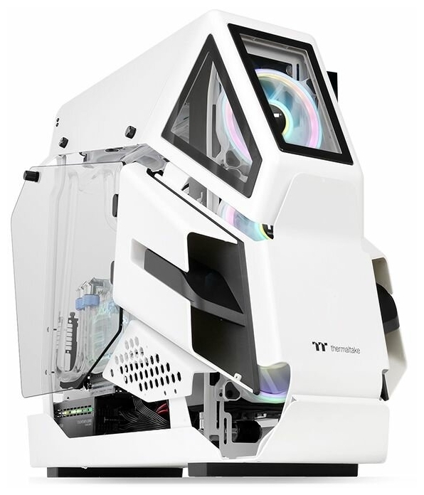 Фото Компьютерный корпус THERMALTAKE Core P6 TG Snow без Б/П (CA-1V2-00M6WN-00)