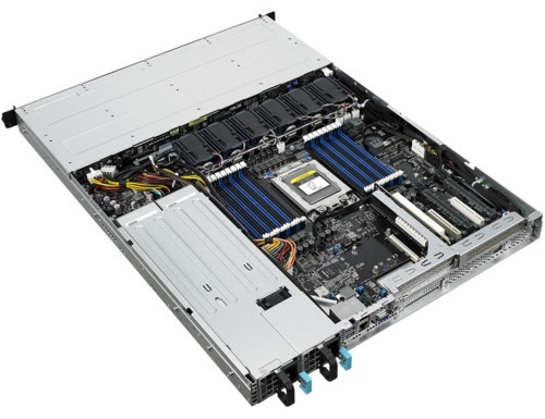 Фотография Серверная платформа ASUS RS500A-E9-RS4 EPYC 7000 16 DDR4 D-Sub DVD-RW 4SATA