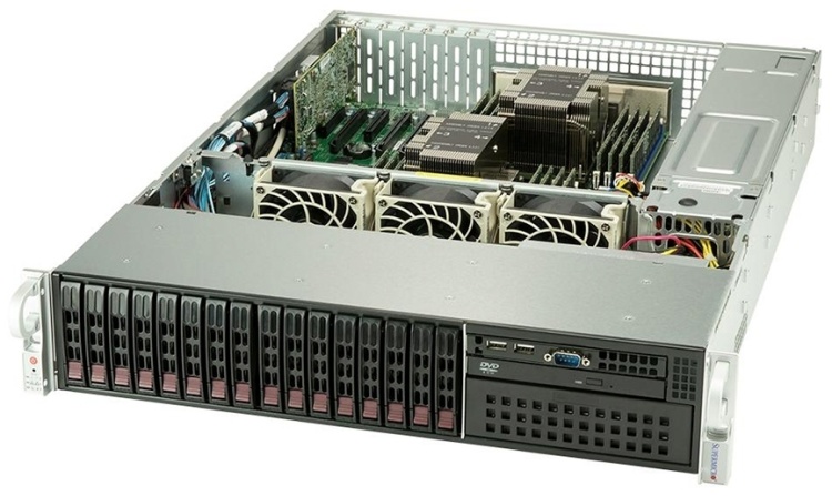 Фото Серверная платформа SUPERMICRO SYS-2029P-C1R