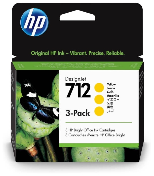 Фото Картридж HP DesignJet 3-Pack (3ED79A)