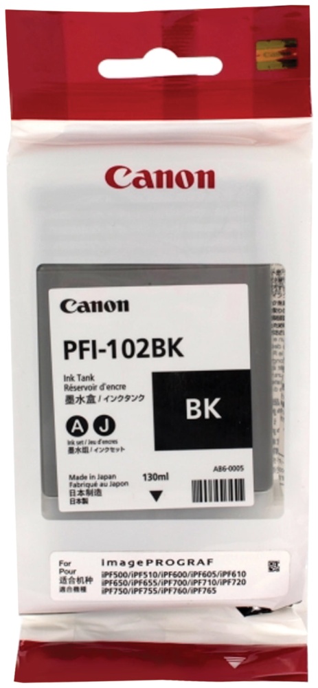 Фото Картридж CANON PFI-102B (0895B001) Black