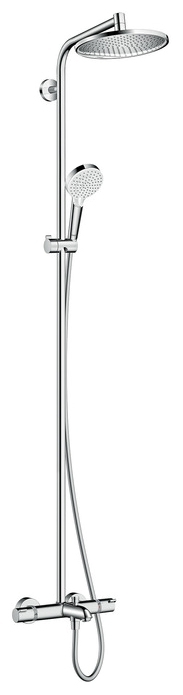 Душевая система Hansgrohe HG27320000 Crometta S Showerpipe 240 1jet