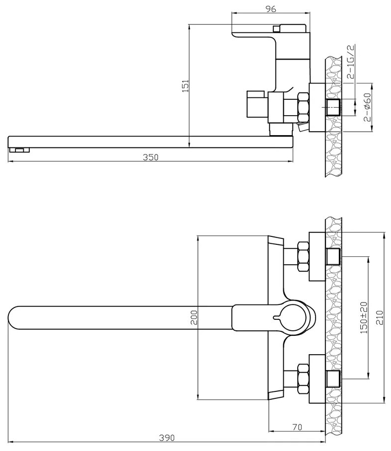 Фото Смеситель ROSSINKA RS50-32