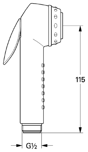 Фото Ручной душ GROHE 28020F00 Trigger Spray