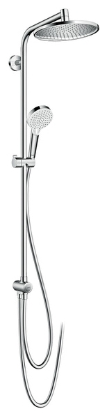 Душевая система Hansgrohe HG27270000 Crometta S Showerpipe 240 1jet EcoSmart Reno