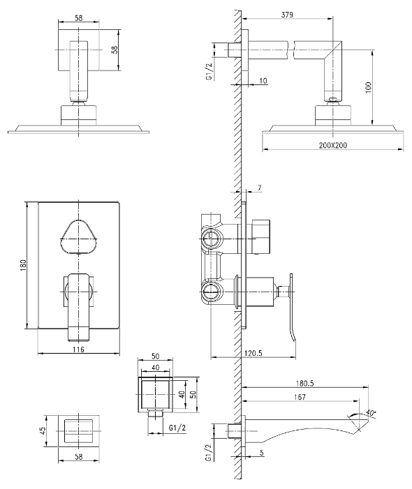 Фото Смеситель LEMARK LM5822CW Контест