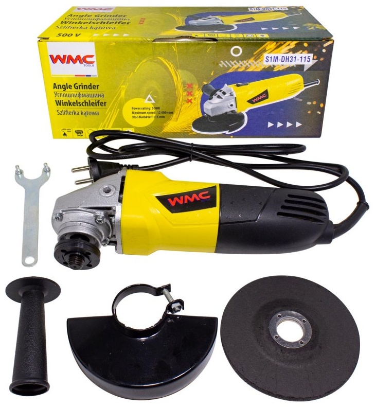 Шлифмашина WMC TOOLS WMC-S1M-DH31-115