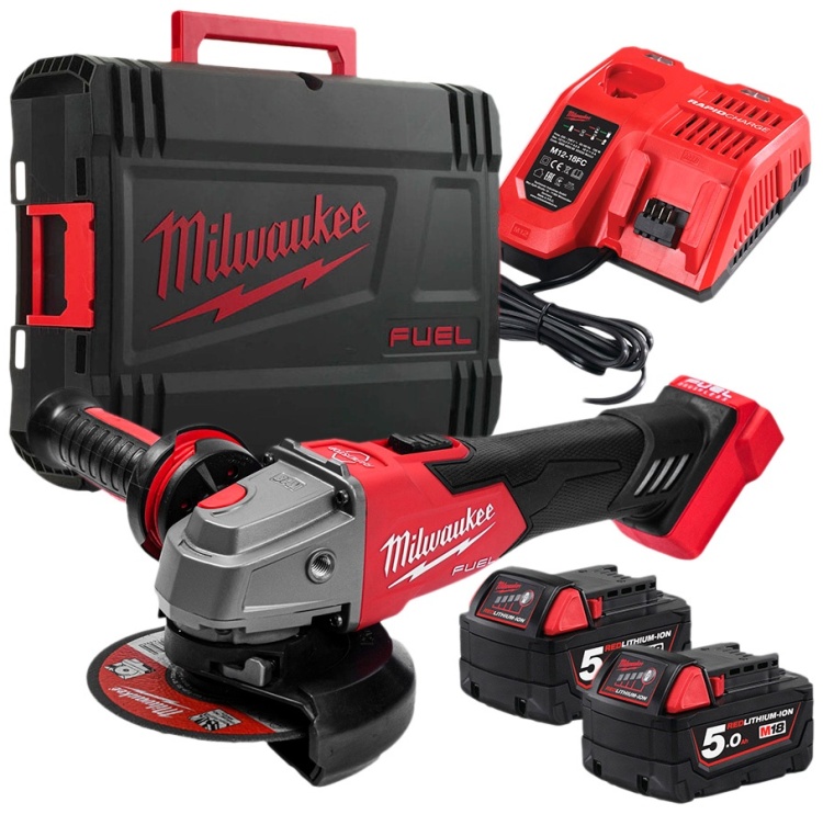 Фото Шлифмашина MILWAUKEE M18 FSAG125XB-502X 4933478430