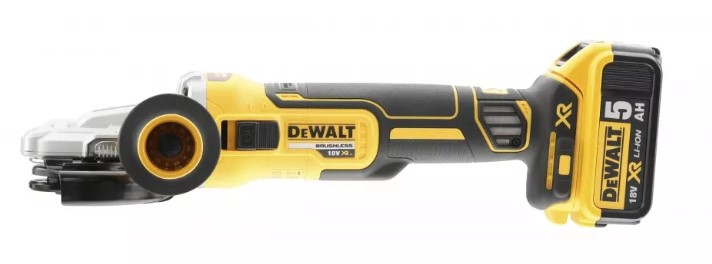 Картинка Шлифмашина DeWALT DCG405FN-XJ + аккумулятор + з/у