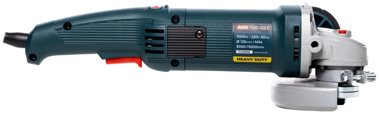 Цена Шлифмашина ALTECO AGH 1100-125 E HEAVY DUTY