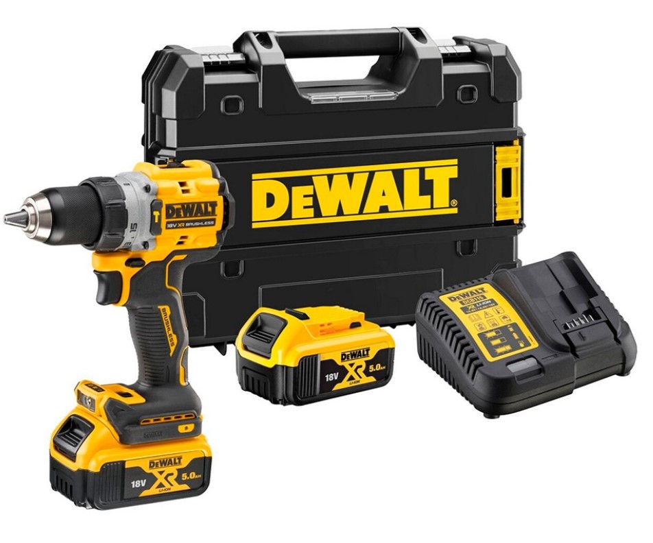 Дрель DeWALT DCD805P2T-QW