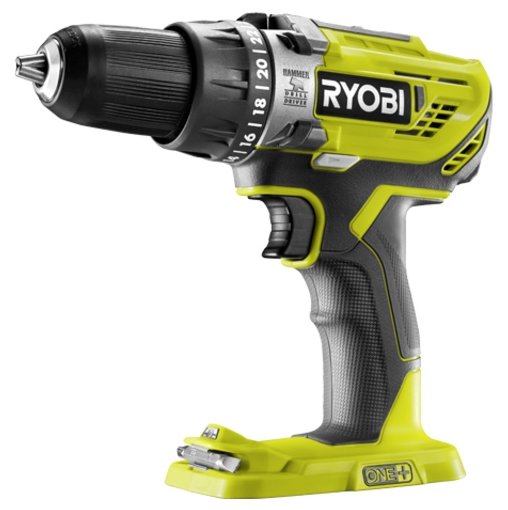 Фото Дрель-шуруповерт RYOBI R18PDC-0