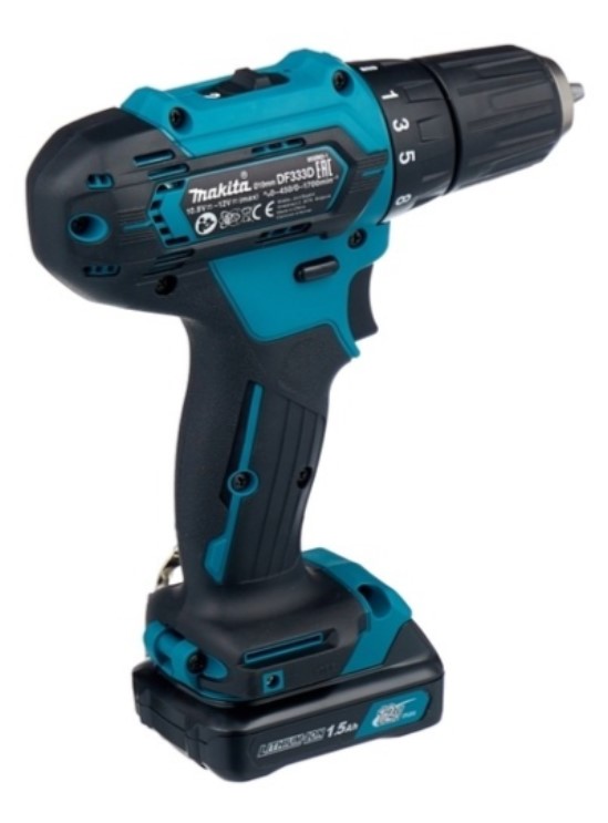 Фотография Дрель-шуруповерт MAKITA DF333DWYE