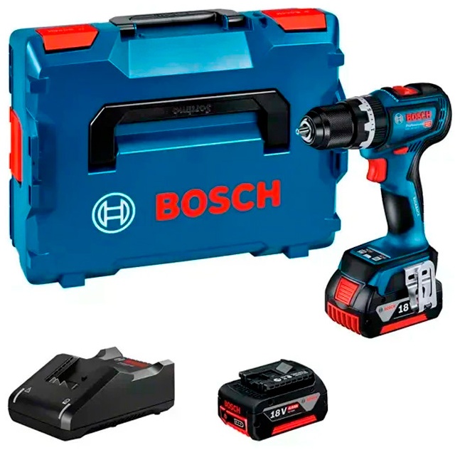 Фото Шуруповерт BOSCH GSR 18V-90 C (06019K6006)