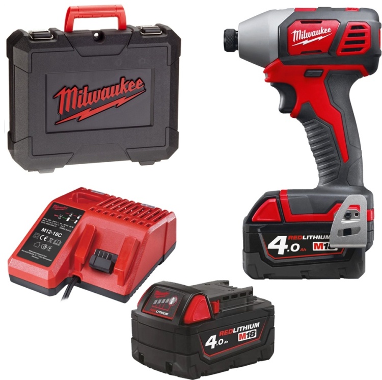 Дрель-шуруповерт MILWAUKEE M18 BID-402C (4933443580)