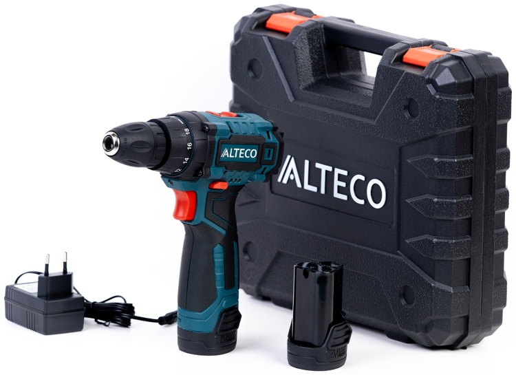 Дрель-шуруповерт ALTECO CD 1210.1Li X2 Казахстан