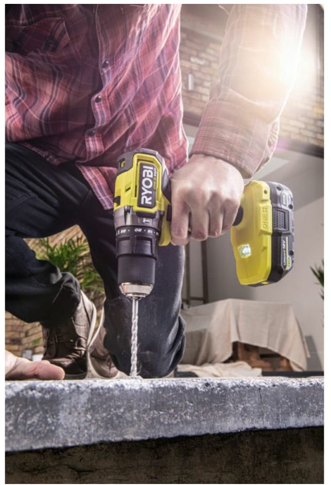 Цена Дрель-шуруповер RYOBI RPD18C-0 5133004981