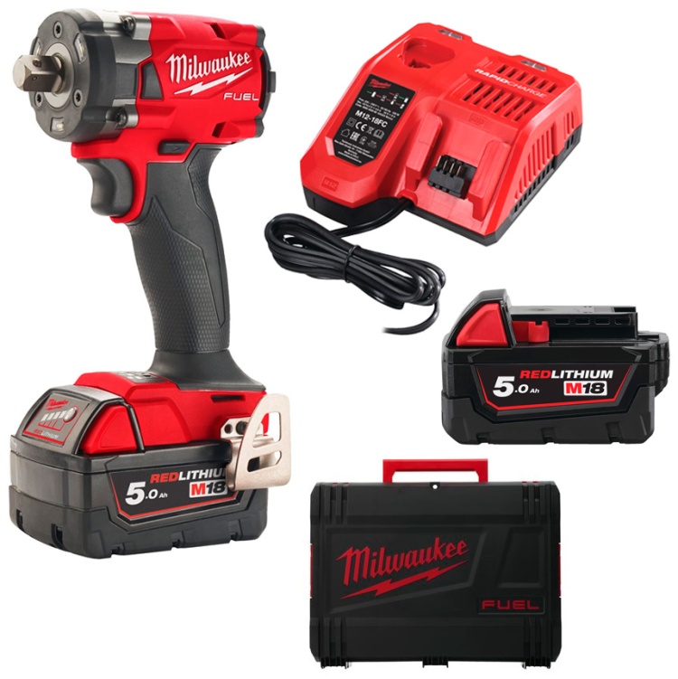 Фотография Гайковерт MILWAUKEE M18 FIW2P12-502X (4933478447)