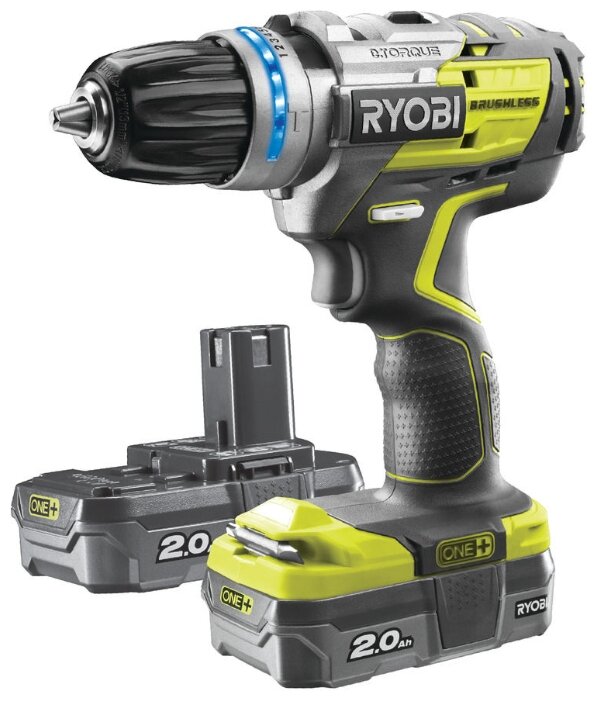 Фото Дрель-шуруповерт RYOBI R18PDBL-220S