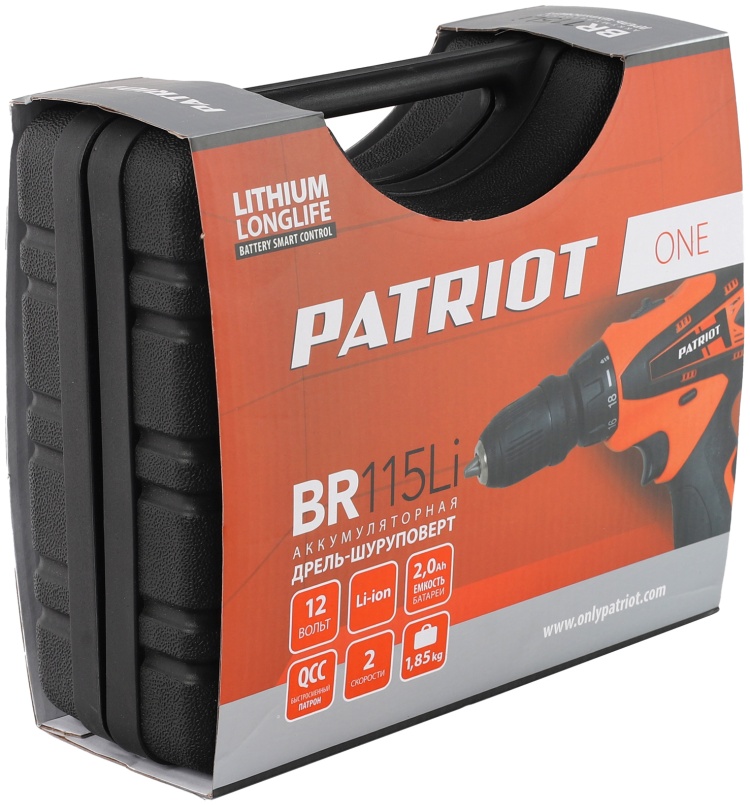 Дрель-шуруповерт PATRIOT THE ONE BR 115Li Казахстан