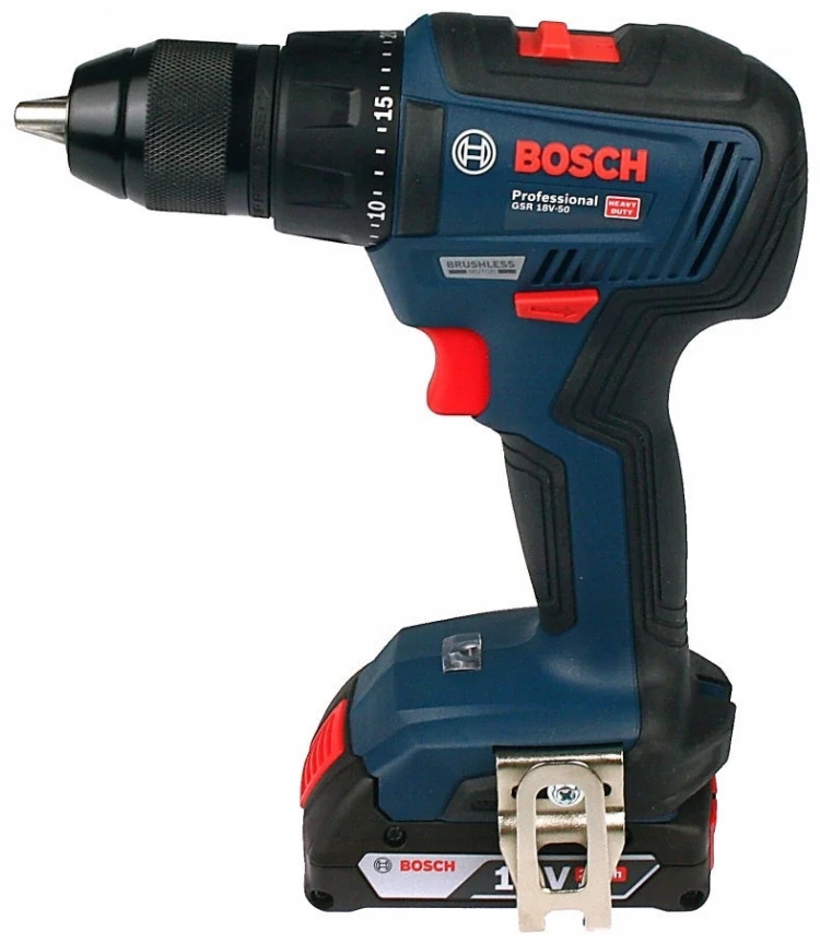 Фотография Дрель-шуруповерт BOSCH GSR 18V-50 (06019H5000