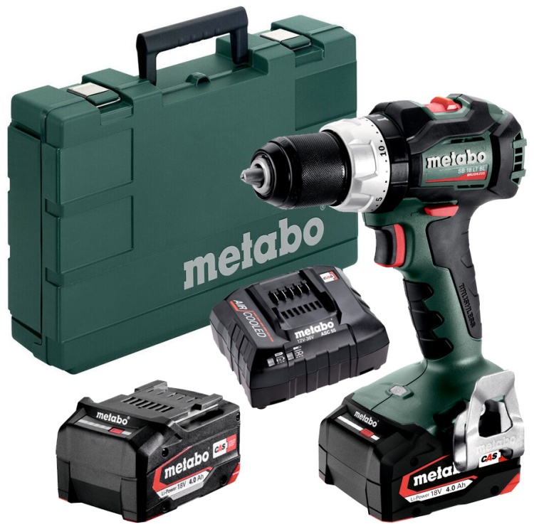 Фото Дрель-шуруповерт METABO SB 18 LT BL 2х4Ач (602316500)