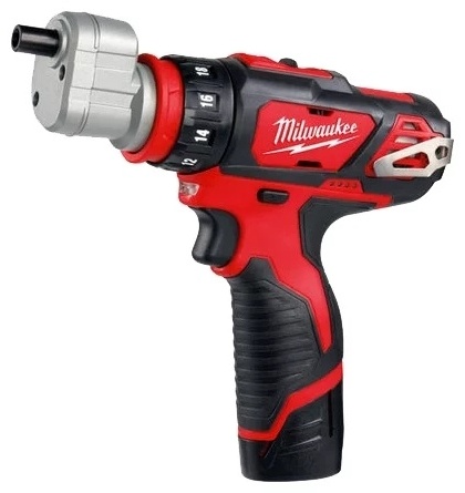 Фотография Дрель-шуруповерт MILWAUKEE M12BDDXKIT-202C (4933447836)