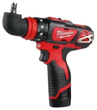 Картинка Дрель-шуруповерт MILWAUKEE M12BDDXKIT-202C (4933447836)