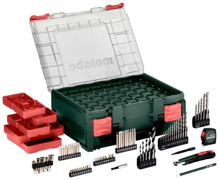 Фото Дрель-шуруповерт METABO SB 18 L BL Set (613157710) (кейс с набором из 78 пр.)