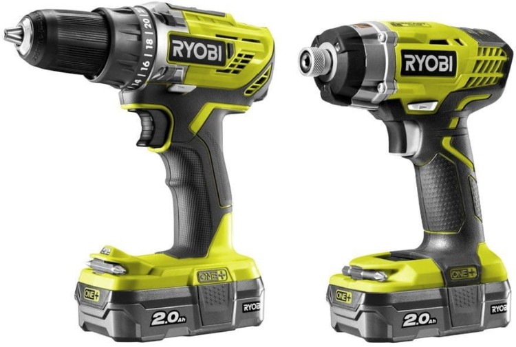 Фото Набор RYOBI R18DDID-220S (5133003577)