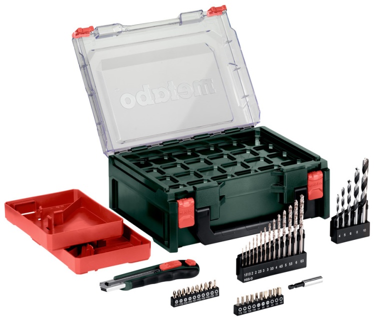 Фотография Дрель-шуруповерт METABO PowerMaxx BS Basic Set Mobile Workshop (600080710)