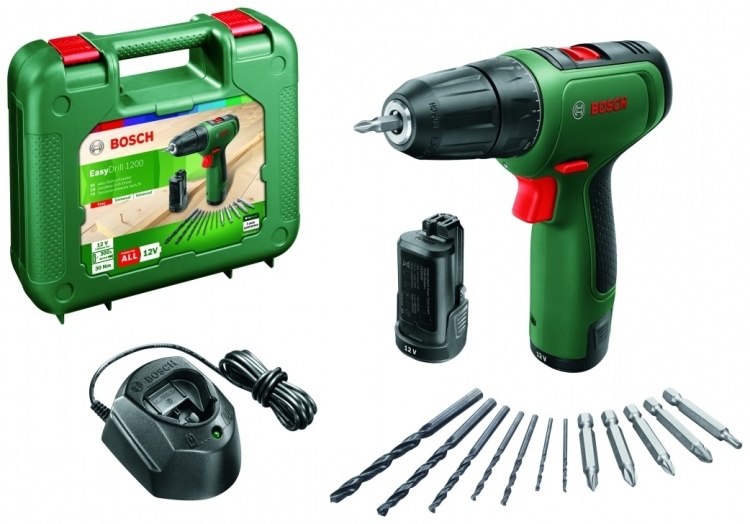 Фото Шуруповерт BOSCH EasyDrill 1200 (06039D3007)