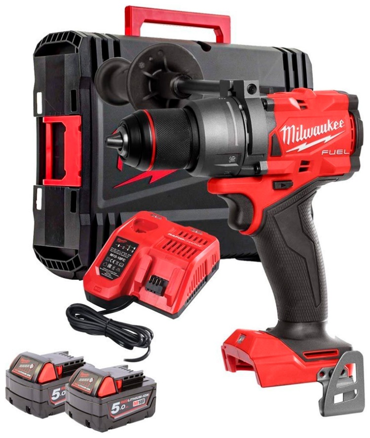 Шуруповерт MILWAUKEE M18 FPD3-502X (4933479860) с акк., з/у