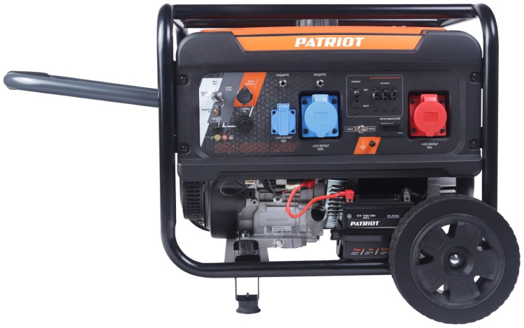 Генератор бензиновый PATRIOT GRA 8500DAW Казахстан