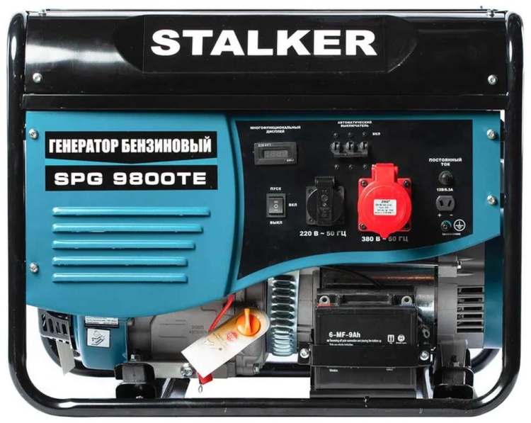Фото Генератор STALKER SPG 9800ТЕ