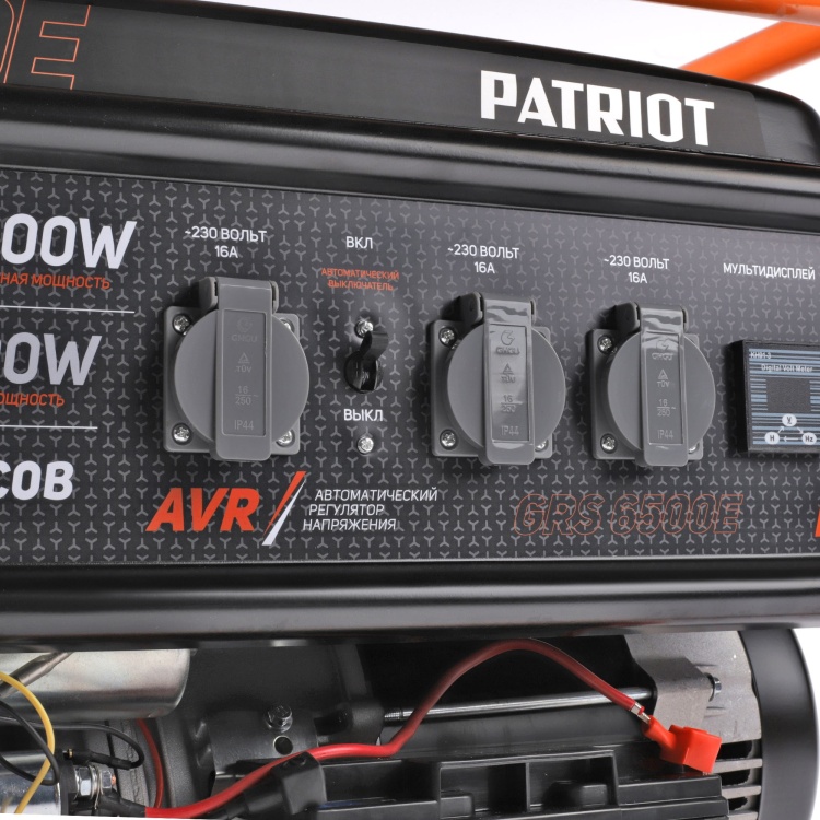Картинка Генератор бензиновый PATRIOT GRS 6500E