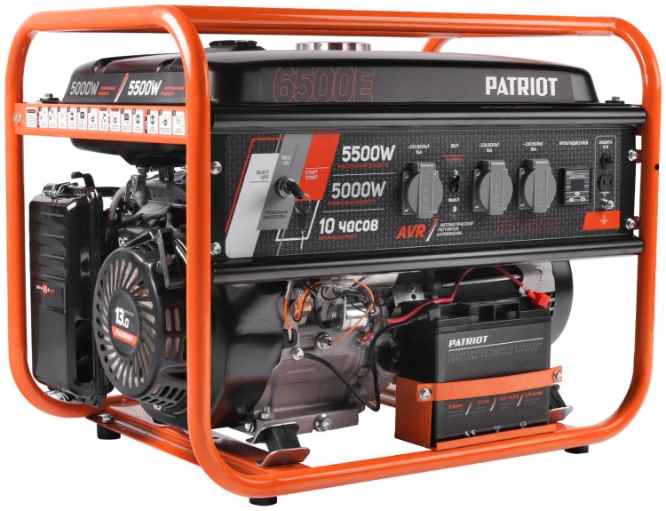 Генератор бензиновый PATRIOT GRS 6500E Казахстан