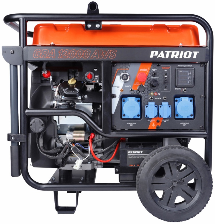 Генератор бензиновый PATRIOT GRA 12000AWS