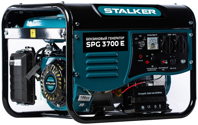 Фото Генератор STALKER SPG 3700E (N)