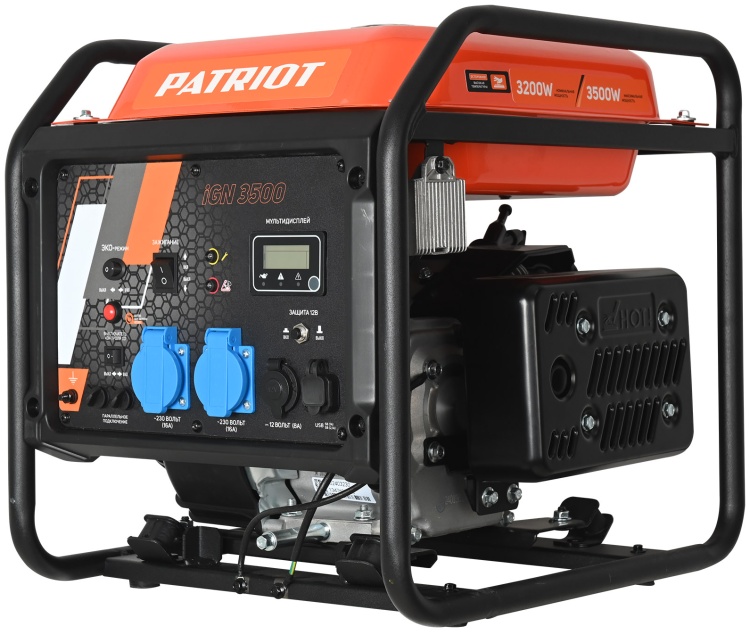 Фотография Генератор инверторный PATRIOT iGN 3500