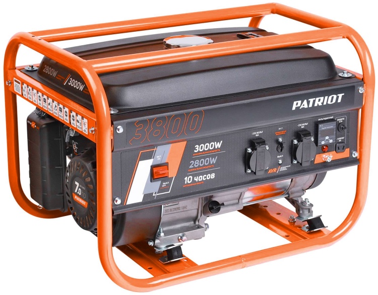 Фото Генератор бензиновый PATRIOT GRS 3800
