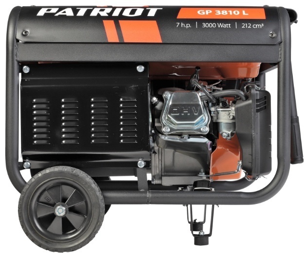 Фотография Генератор бензиновый PATRIOT GP 3810 L