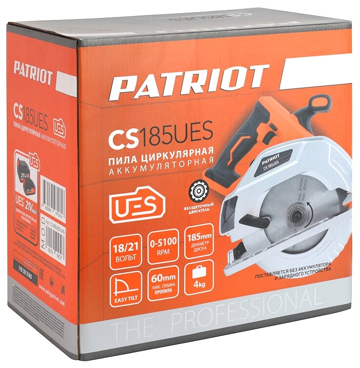 Пила PATRIOT CS 185UES Казахстан