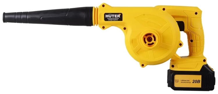 Картинка Воздуходувка аккумуляторная HUTER CB-20Li EA+ HUTER (с АКБ, ЗУ) (70/13/64)