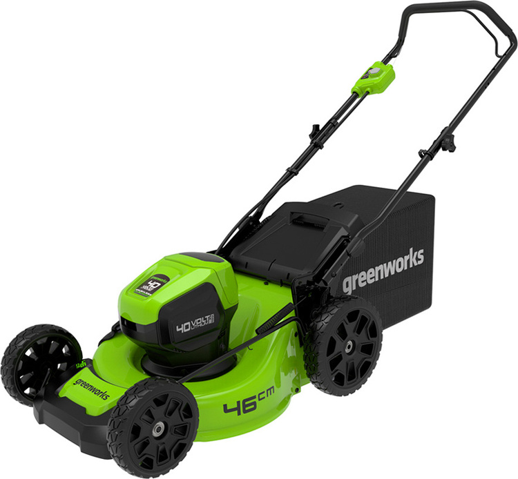 Фото Газонокосилка аккумуляторная GREENWORKS GD40LM46HP (без батареи и ЗУ) (2514407)