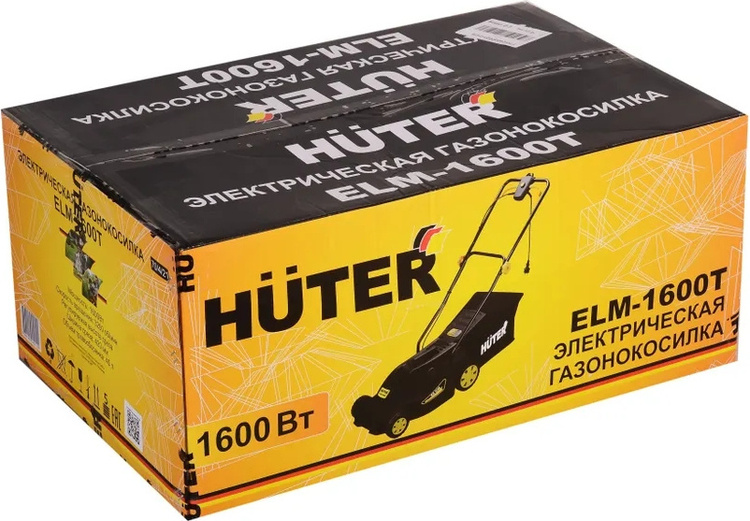 Газонокосилка электрическая ELM-1600T HUTER (70/4/21) Казахстан