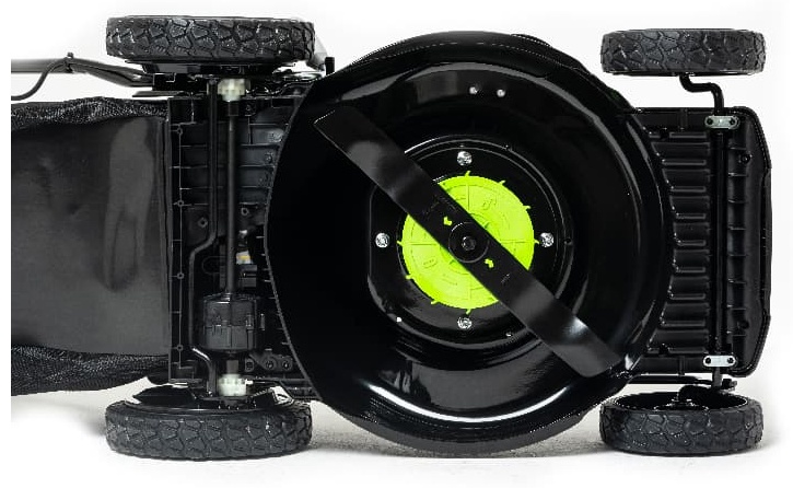 Фото Газонокосилка аккумуляторная GREENWORKS GD40LM46SPK4 (40V, 1хАКБ 4Ач и ЗУ) (2506807UB)
