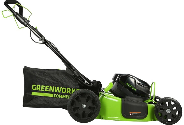 Цена Газонокосилка GREENWORKS GC82LM51SP2K2 2515907UB (1хАКБ 5 Ач. и ЗУ)