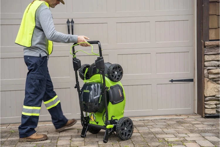Газонокосилка GREENWORKS GC82LM51SP2K2 2515907UB (1хАКБ 5 Ач. и ЗУ) Казахстан