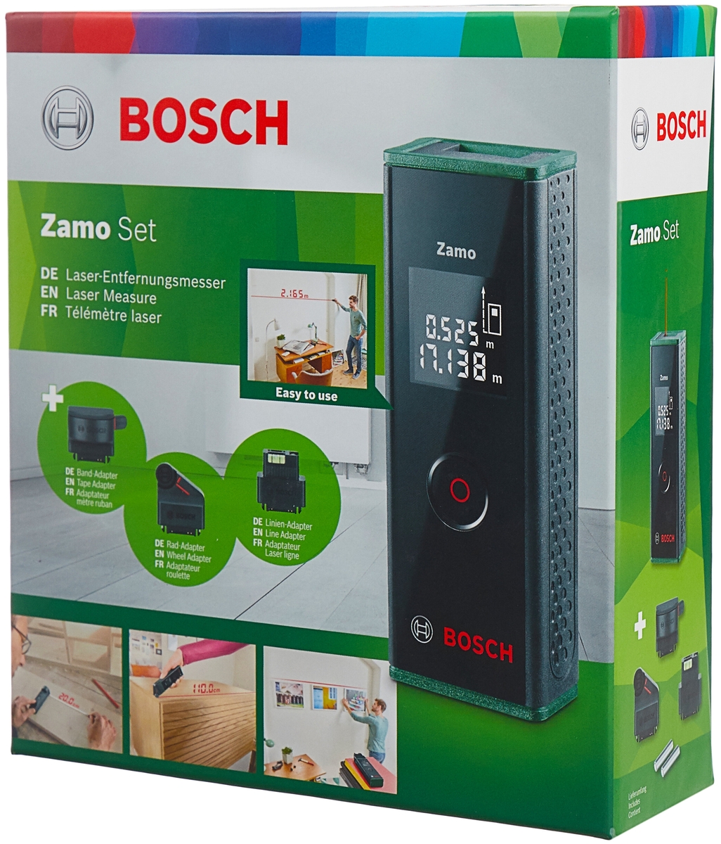 Купить Лазерный дальномер BOSCH Zamo III Set